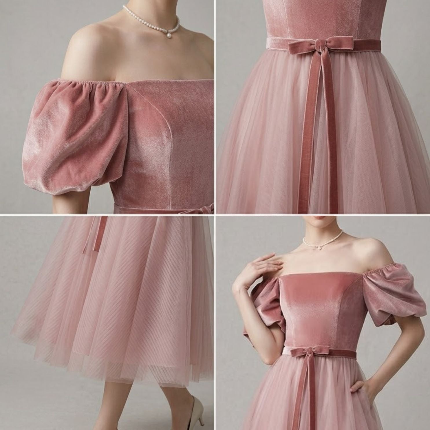 High-End Tulle Occasion Dress
