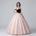 Floral Off-the-Shoulder Prom Dress