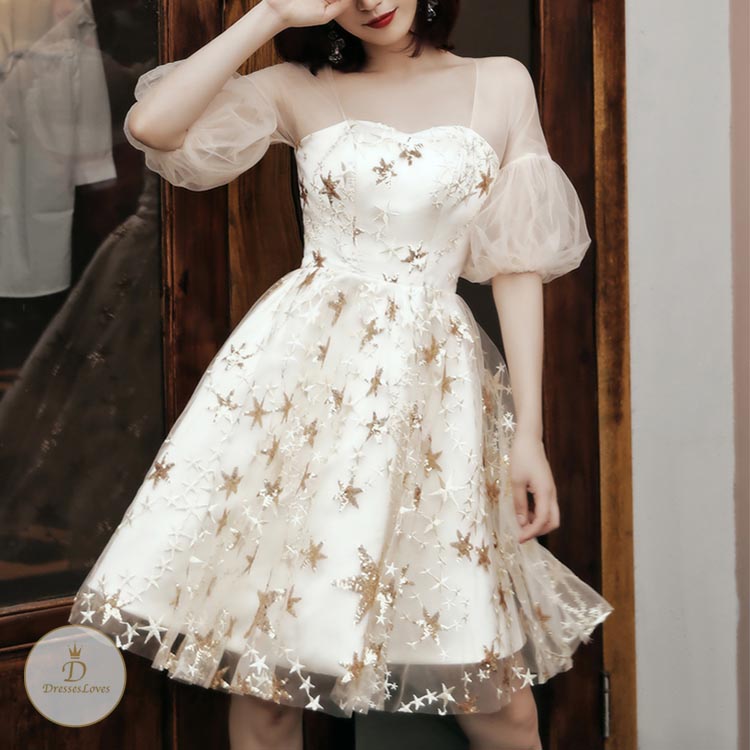 #7648 EMBROIDERY DRESS